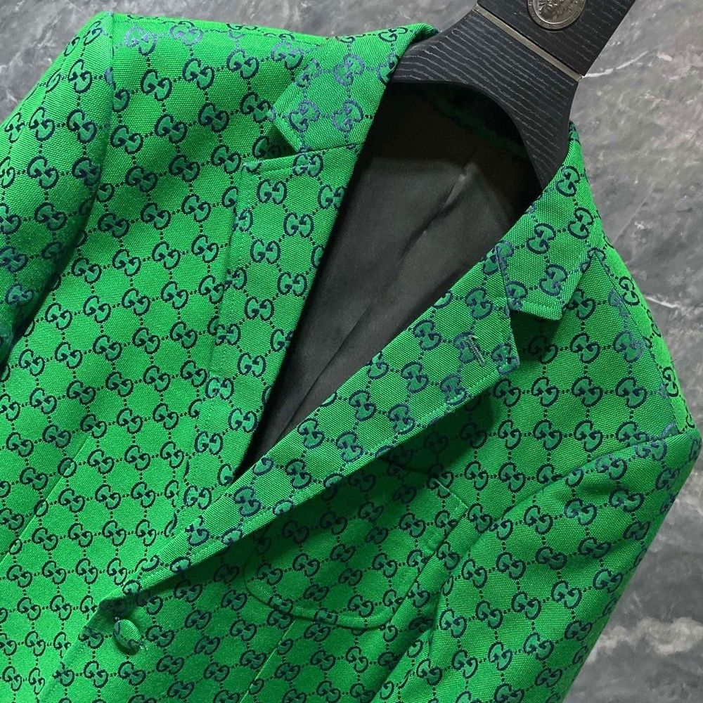 Green G High-end Trendy Casual Suit PD02032402
