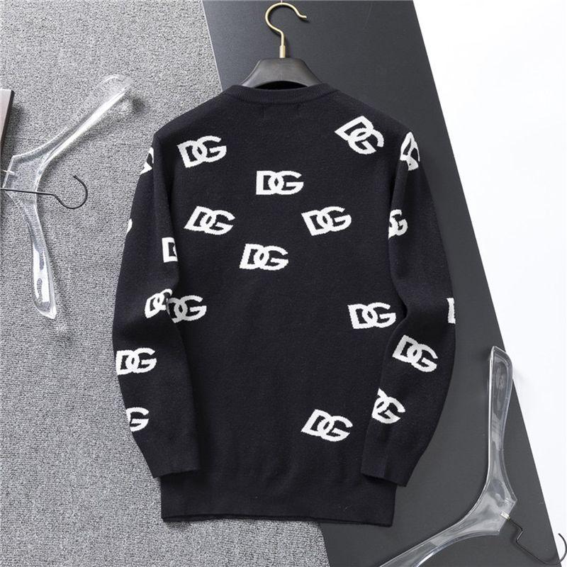 New fashion printed men's casual knitwear sweater 10231228LY04