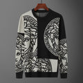 Classic Crew Neck Wool Sweater 1025101717