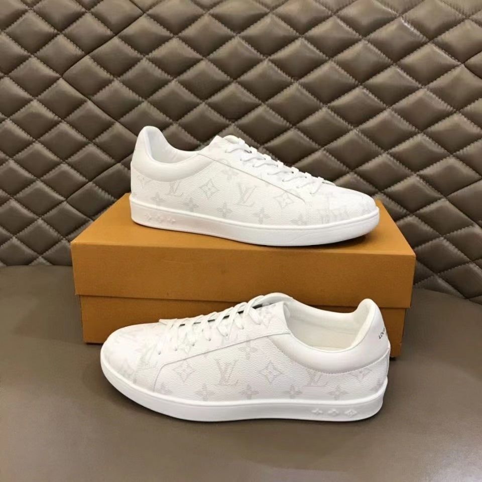casual print lace-up sneakers