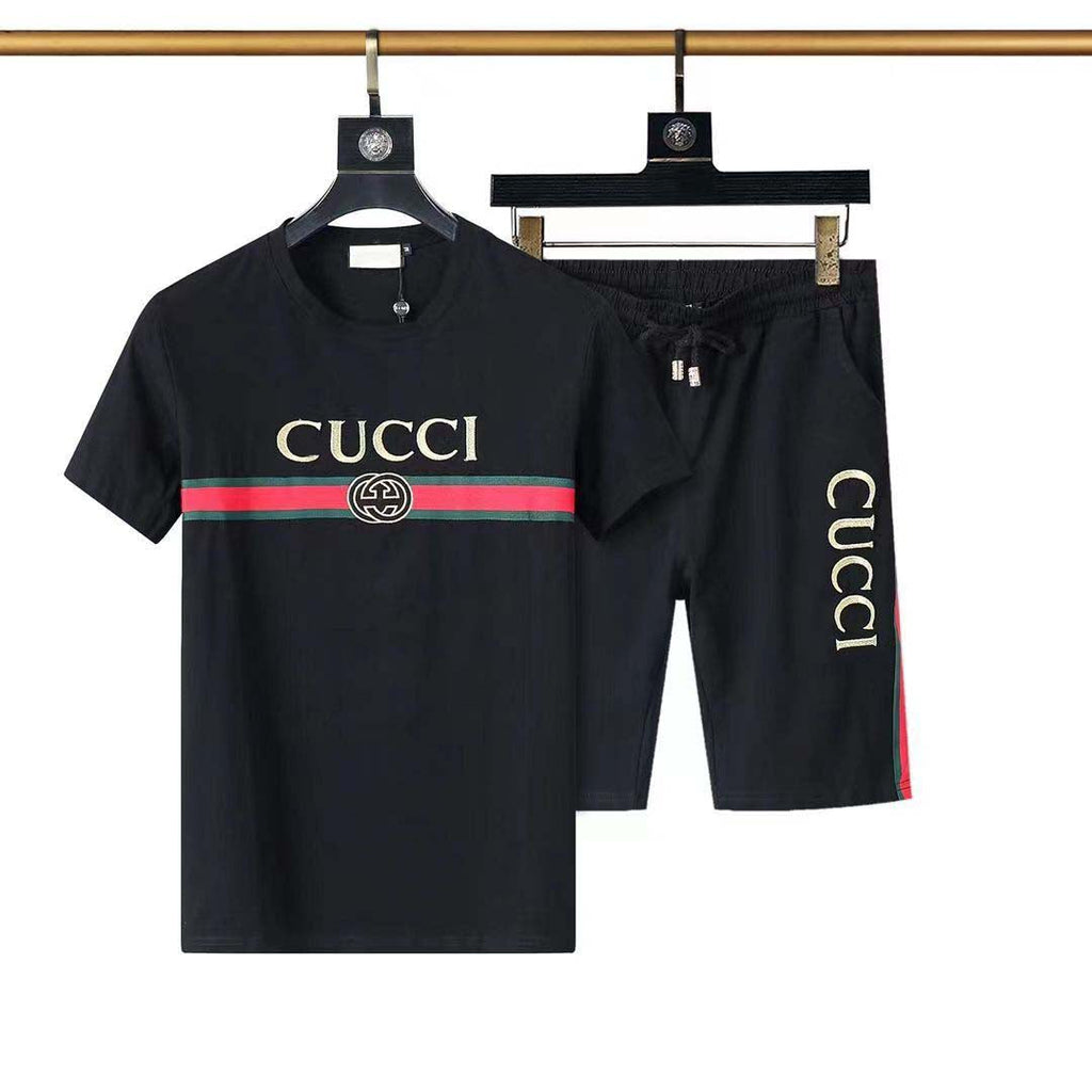 Summer classic casual fashion men's and women's short-sleeved suits