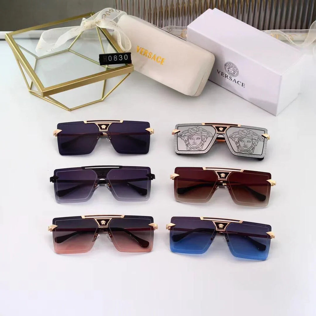 Distinctive Frameless Sliced Printed Sunglasses 1024030809