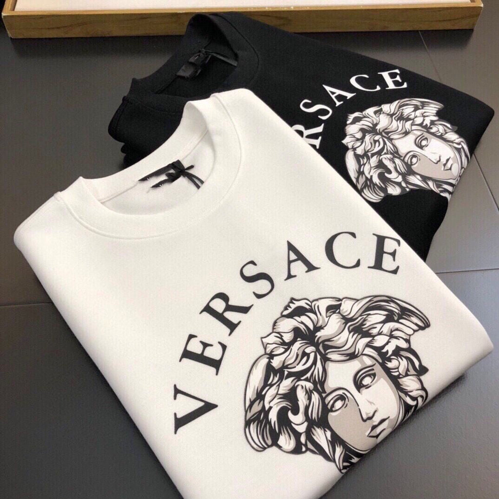 Vs Logo 24Ss New Fashion Round Neck Sweatshirt fb0424082902