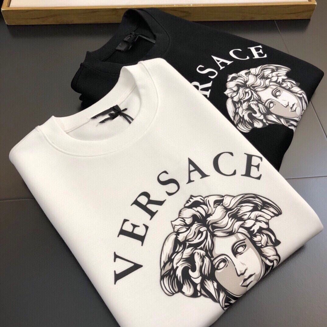 Vs Logo 24Ss New Fashion Round Neck Sweatshirt fb0424082902