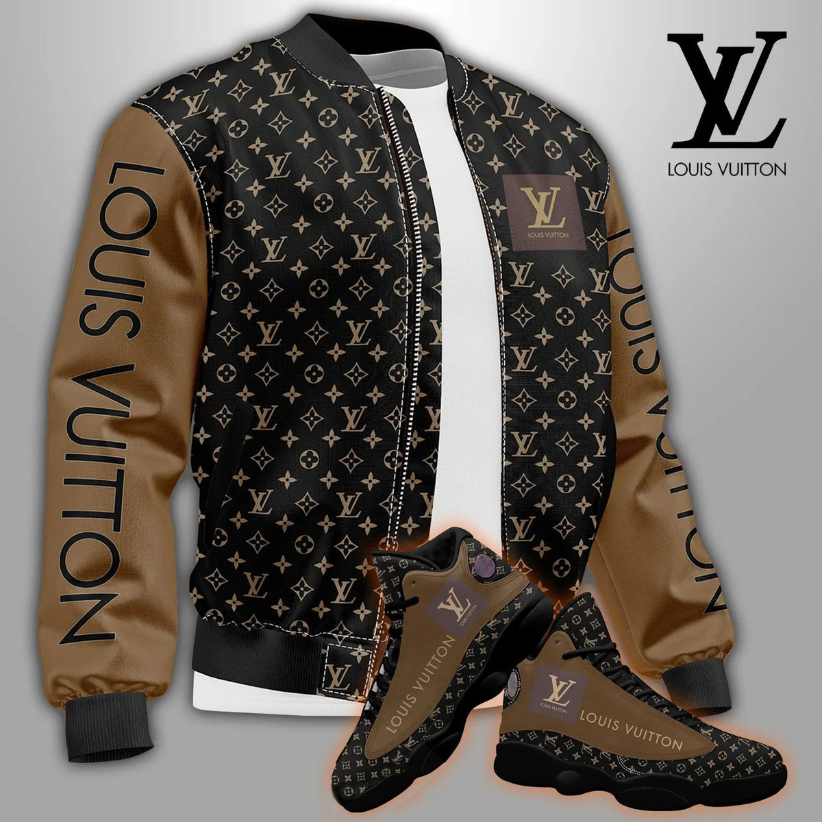 New V Limited Edition Jacket Match AJ 13 Sneaker Hot 2024 3D-0424101701