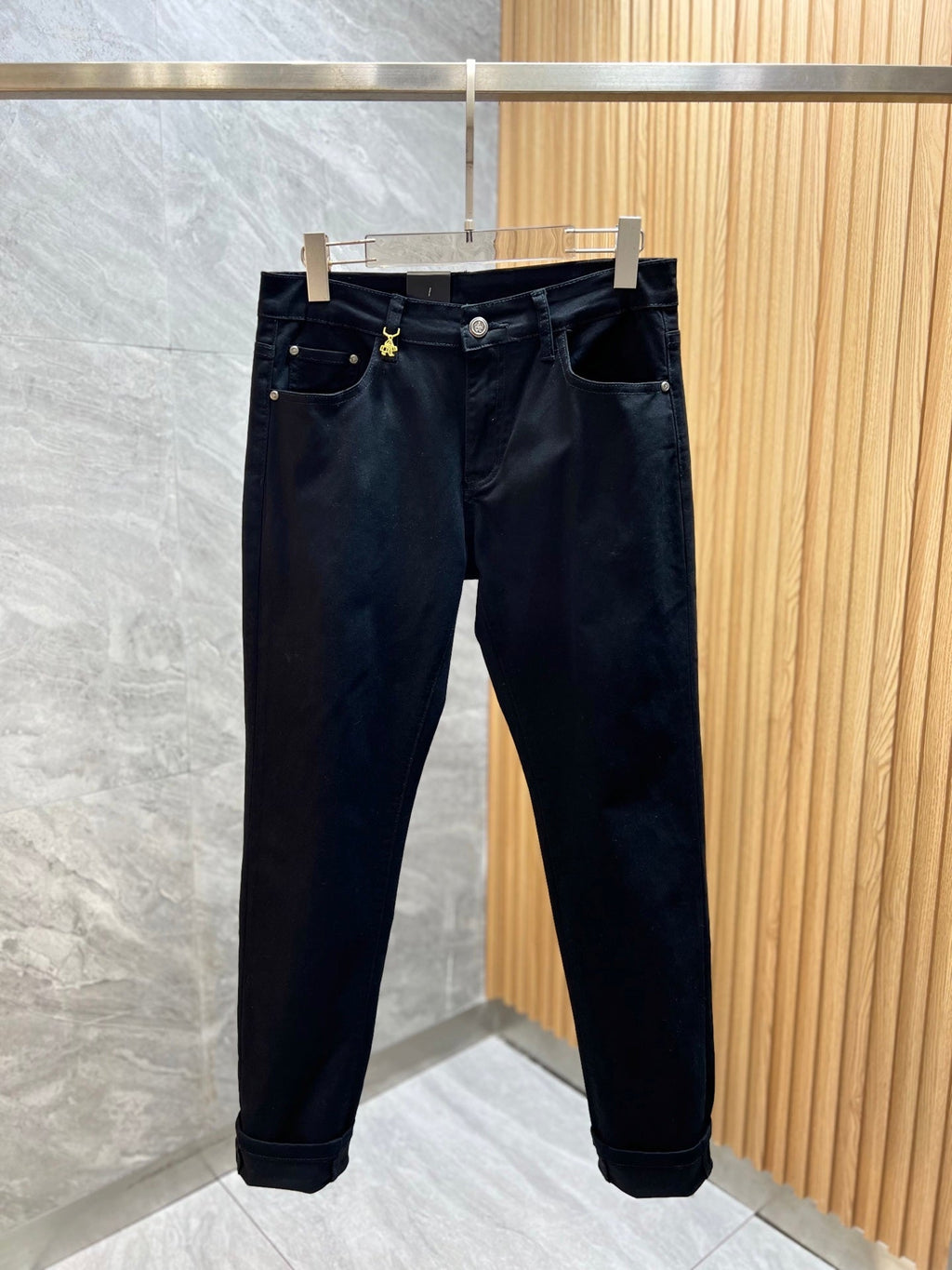 New men's slim fit versatile jeans XC042025052813