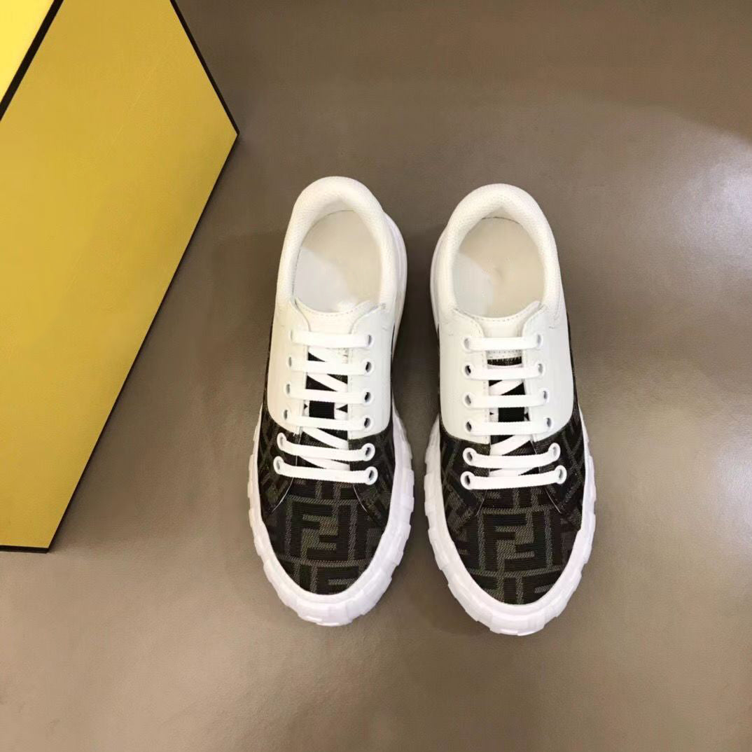 New F Logo Trend Platform Men's Sneakers