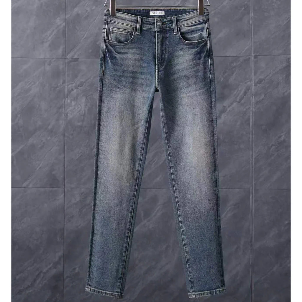 Men's Fashion Slim-Fit Straight-Leg Jeans 1026062911