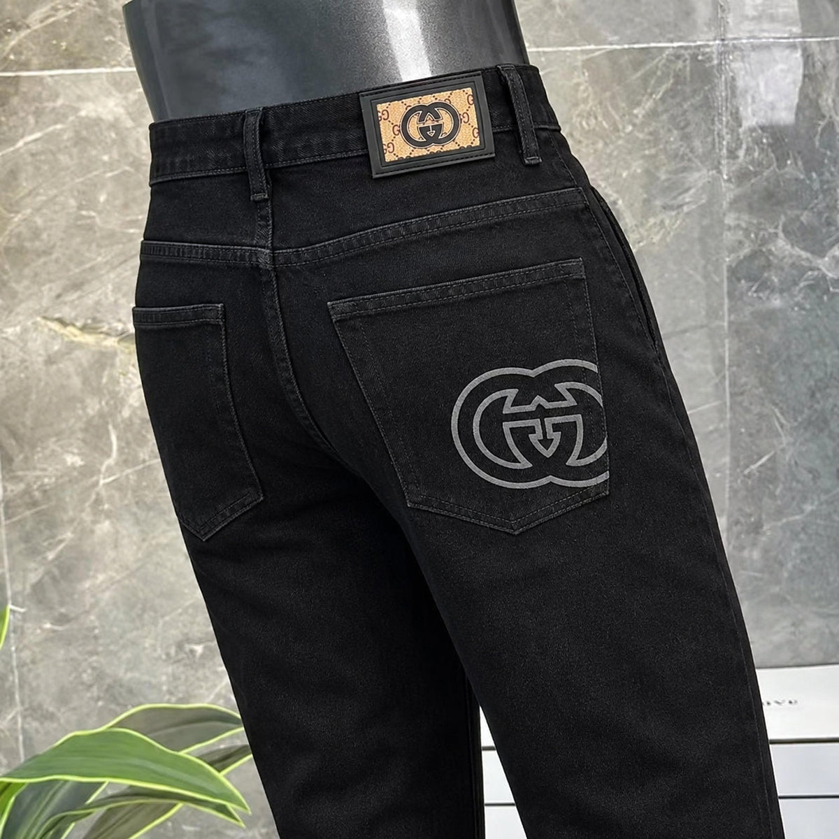 G fashionable all-match slim fit trousers-PD04041103