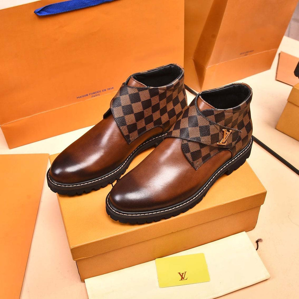 V logo new fashion classic boots