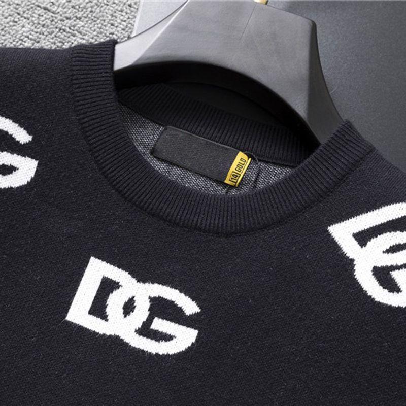 New fashion printed men's casual knitwear sweater 10231228LY04