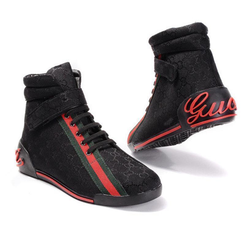 Men Trend  Handmade High-Top Shoes