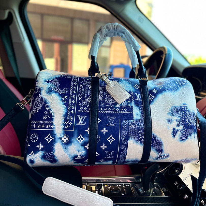 New Fashion Blue Design Luggage Bag