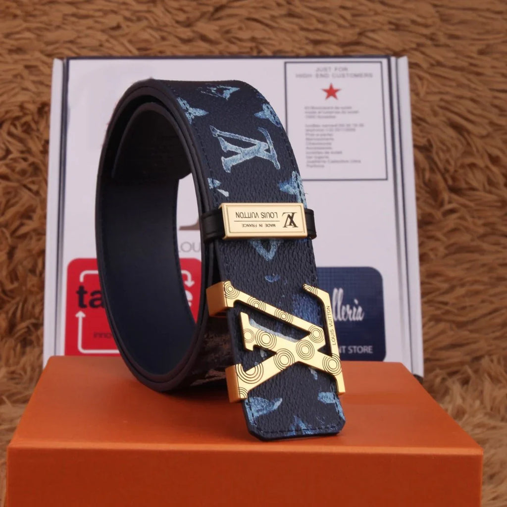 LV Luxury Genuine Leather Men’s Belt 1025010914