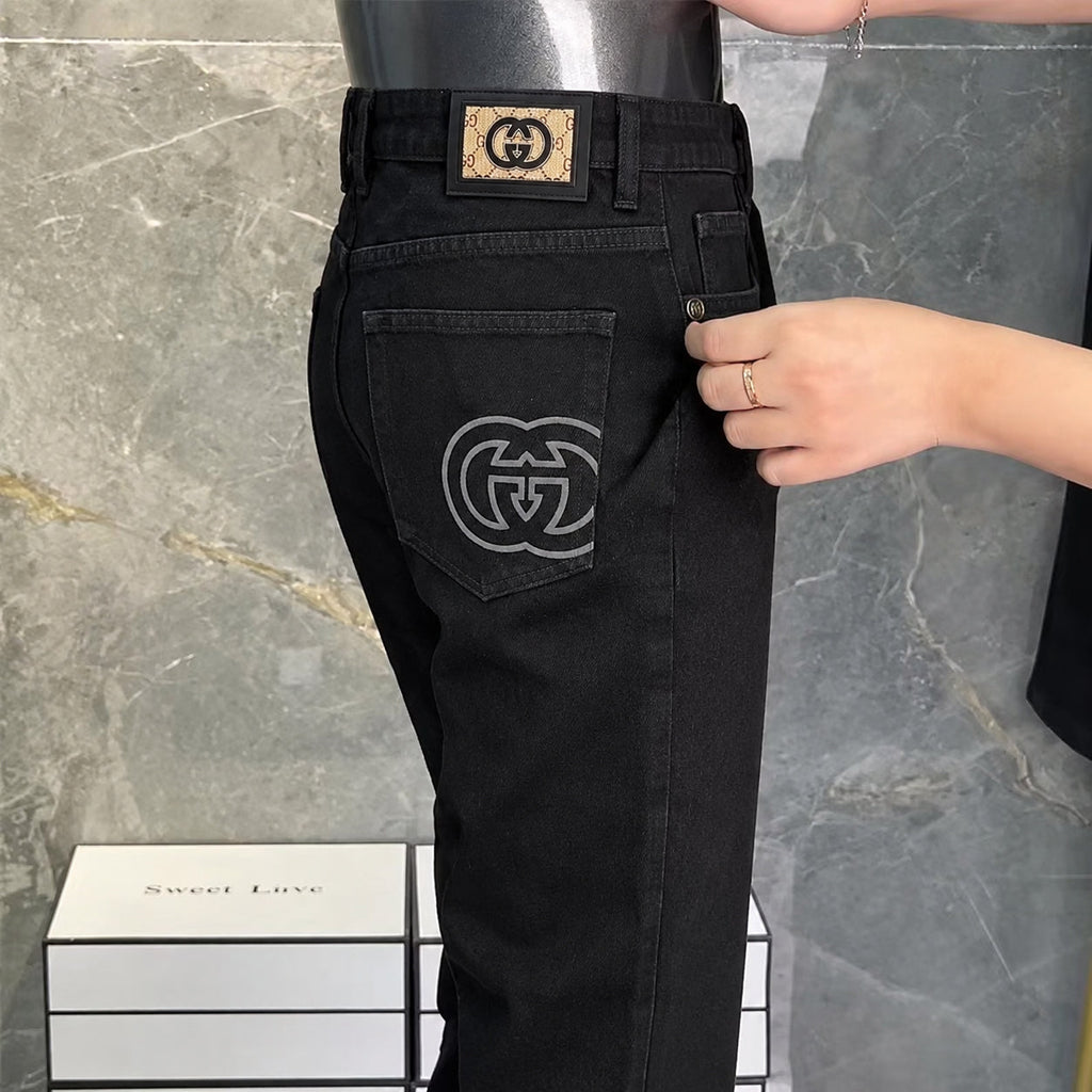 G fashionable all-match slim fit trousers-PD04041103