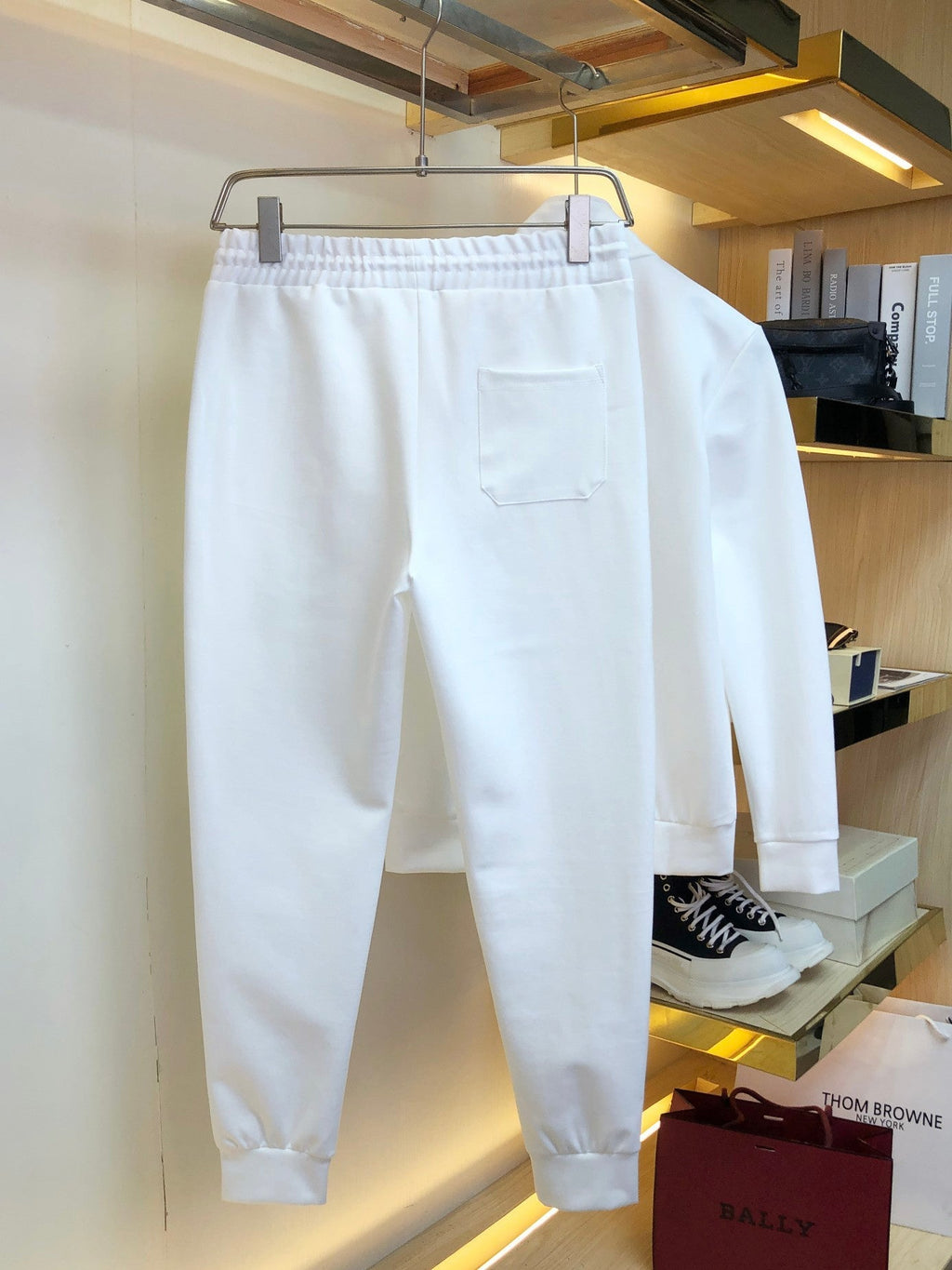 New men's trendy slim fashion casual two-piece suit S03