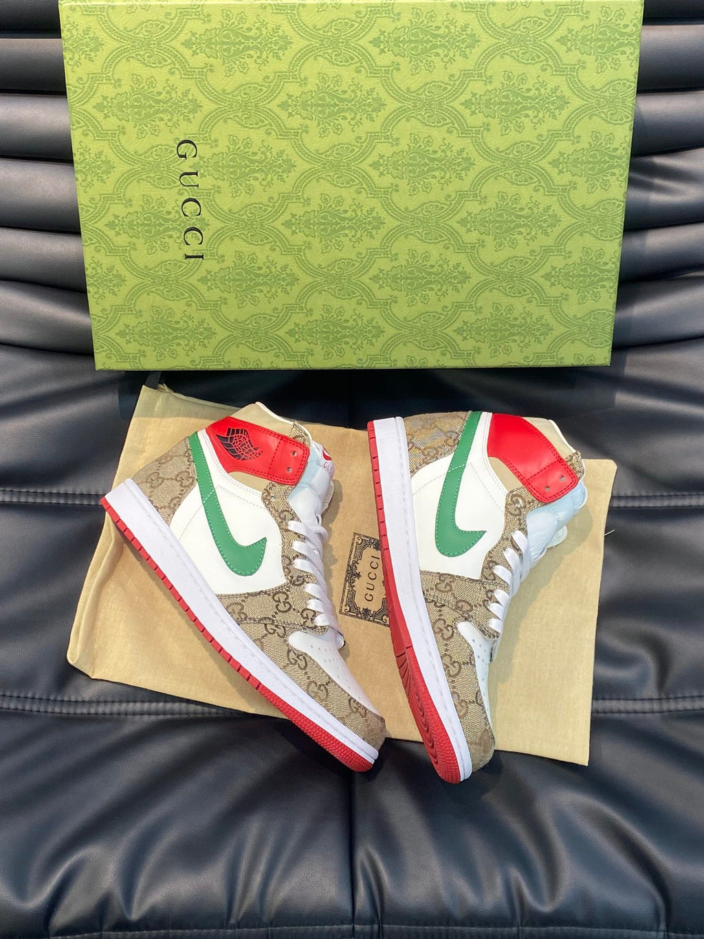 24 Limited Edition G & NK Inverted Hook Collaboration Sneakers 0424082610
