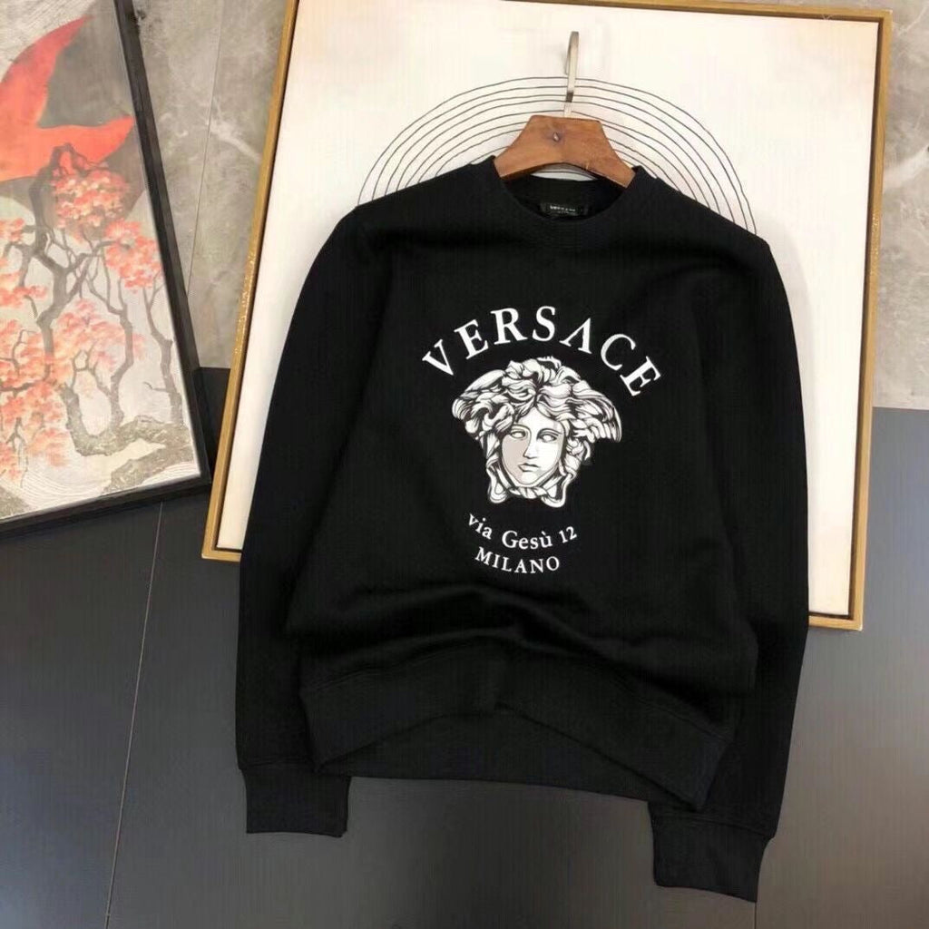 Vs Logo 24Ss New Fashion Round Neck Sweatshirt fb0424082902