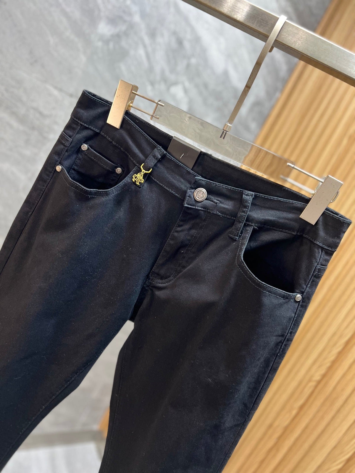 New men's slim fit versatile jeans XC042025052813