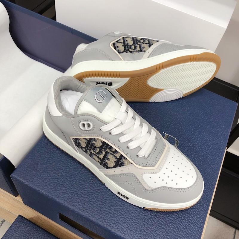 B27 Low Top Oblique Sneaker White