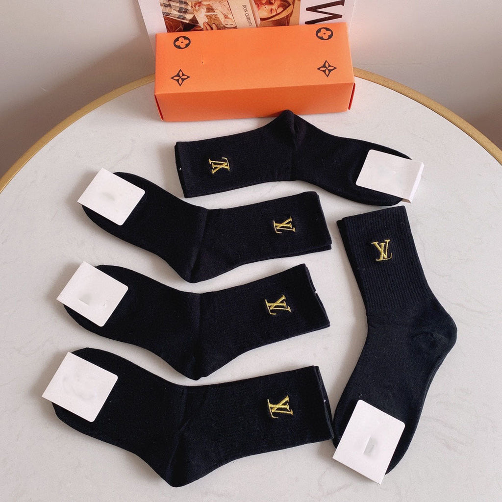 New Alphabet Fashion Socks Set S03