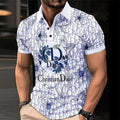 Men's Summer Fashion Printed Polo Shirts 3D1024041727