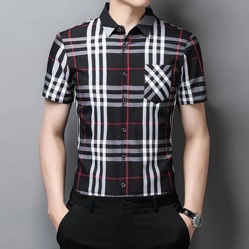 New Versatile Business Casual Short Sleeve 1024050703