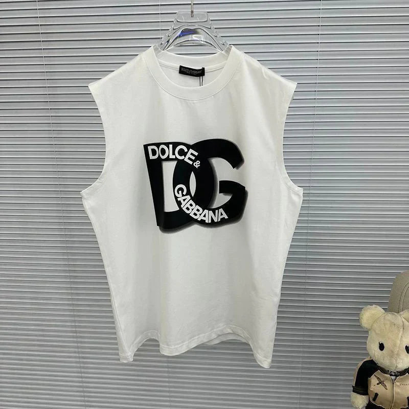 Fashion Printing Casual All-match Men's And Women's Sleeveless Fashion Vest 1024030801