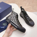 B23 Classic Black Boutique Fashion Skateboard Canvas Sneakers PD0425032515