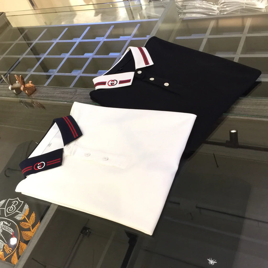 Flip collar business casual slim fit 3D-1025032107