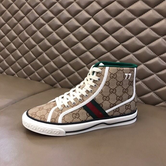 Tennis 1977 High Top Sneaker Brown