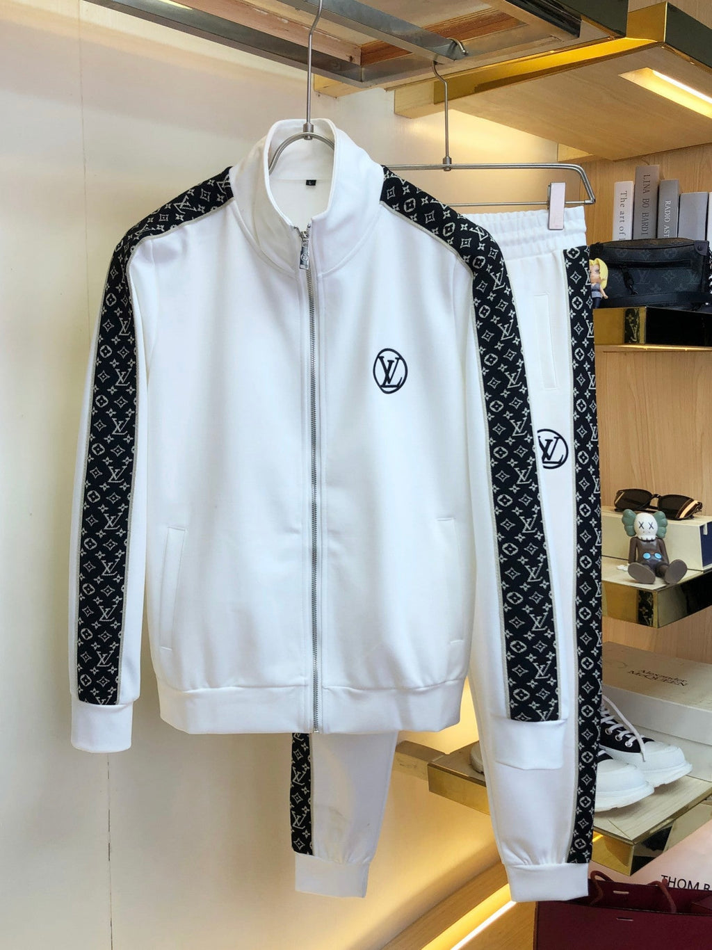 New men's trendy slim fashion casual two-piece suit S03