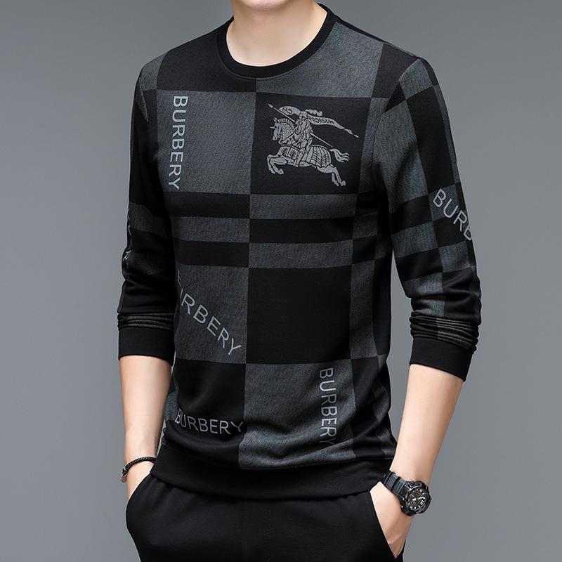 New Fashion Long Sleeved Underlay Men's Sweater 1023121801