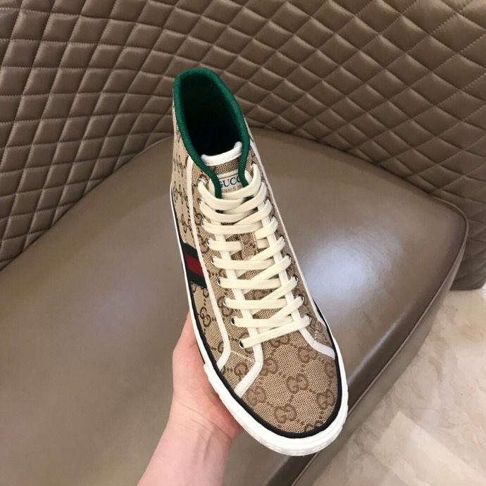 Tennis 1977 High Top Sneaker Brown
