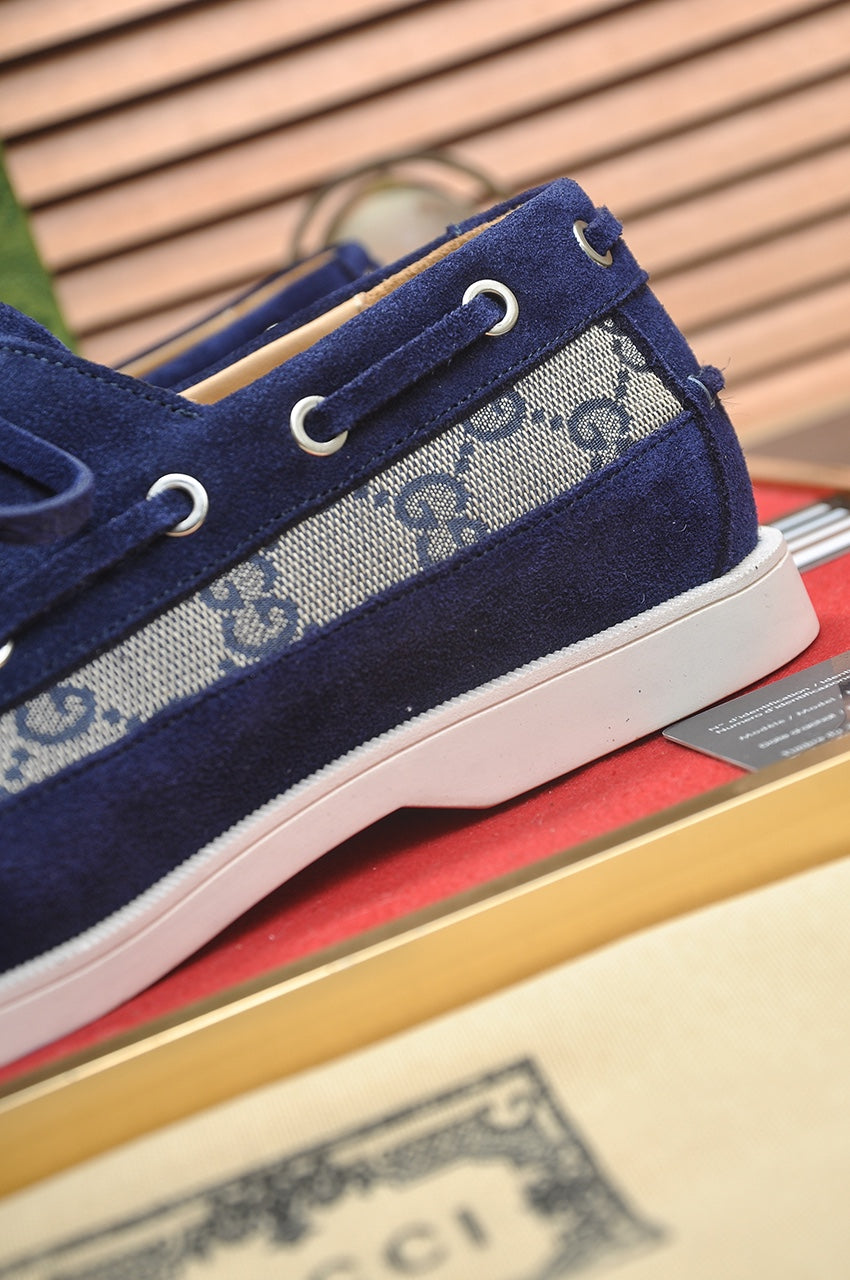 24 New Luxury G Lace-up Casual Boat Shoes Derby Shoes 0424082601