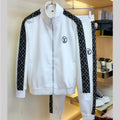 New men's trendy slim fashion casual two-piece suit S03