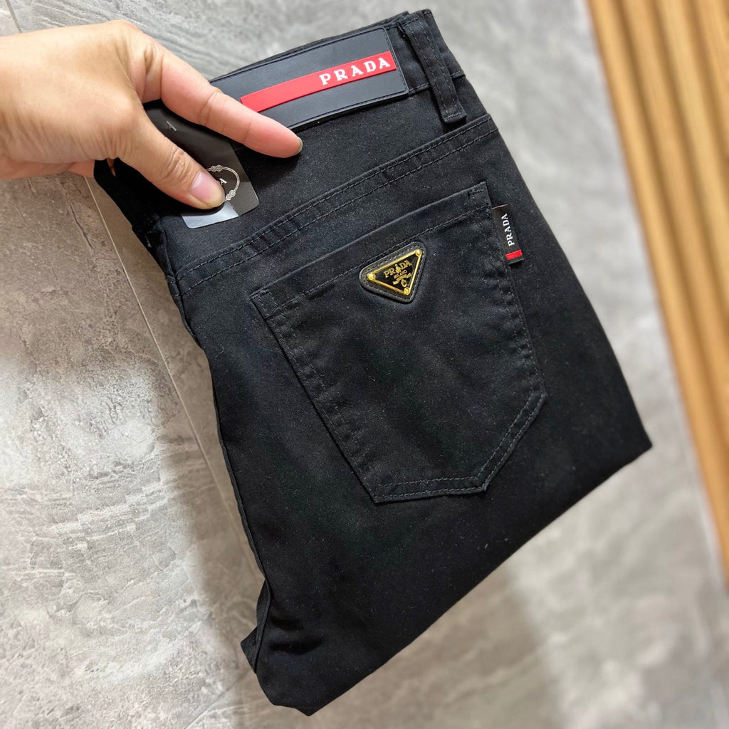 New men's slim fit versatile jeans XC042025052813